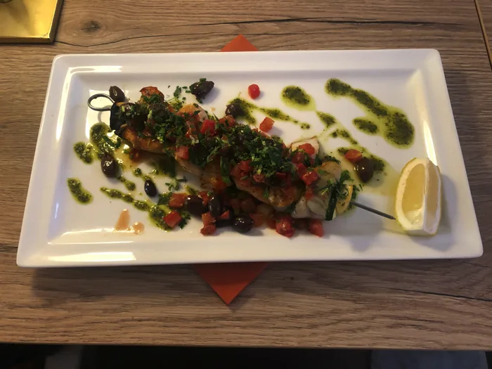 Brochette de poisson