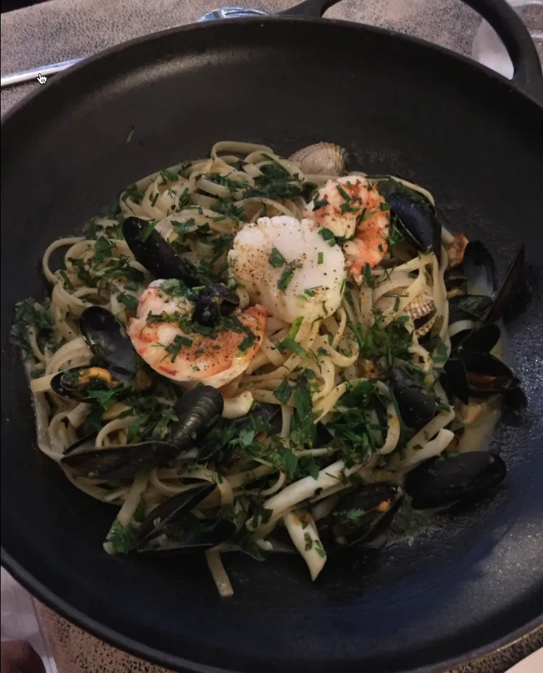 Linguine aux fruits de mer
